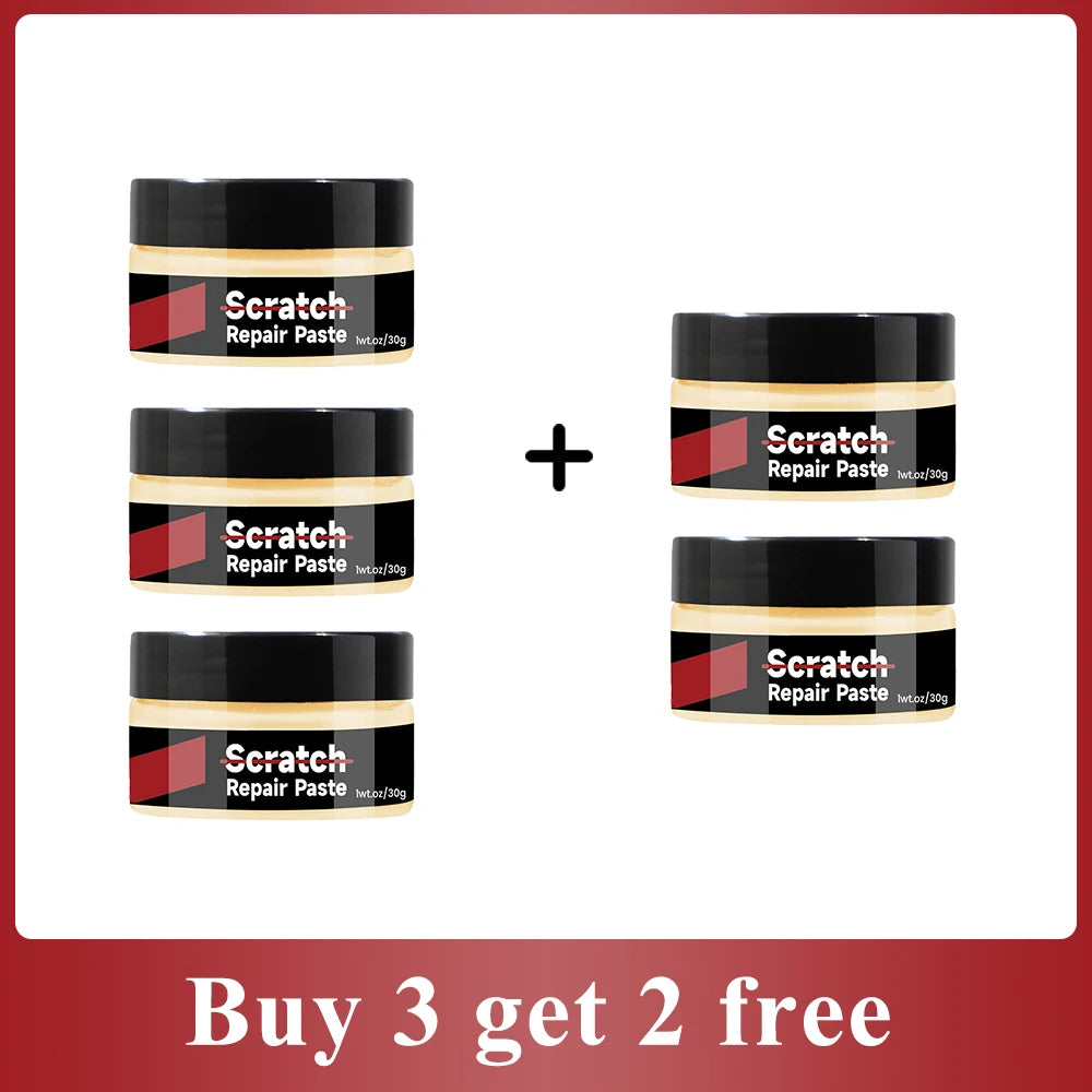 Car Scratch Remover Polish Kit for Paint Repair & Wax Protection
