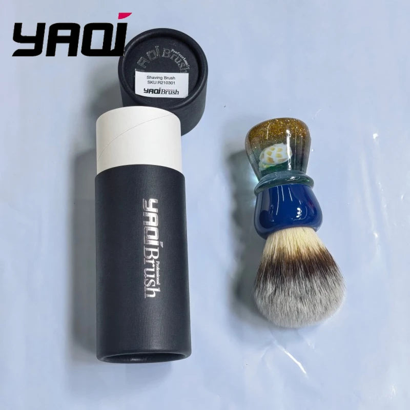 Men's Synthetic Hair Shaving Brush 24mm Knot - Gift & Grooming Tool