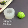 Pumpkin Shape Silicone Mold for Halloween Crafts, Baking, Resin & Plaster
