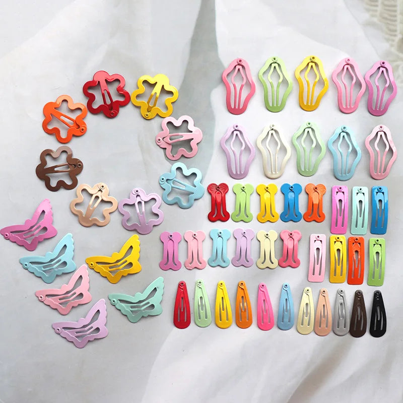 Kids Hair Clip Set 40Pcs Metal Hair Accessories for Children and Girls