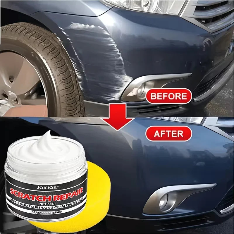 Car Scratch Repair Wax & Polish - Restores Paint & Removes Swirls