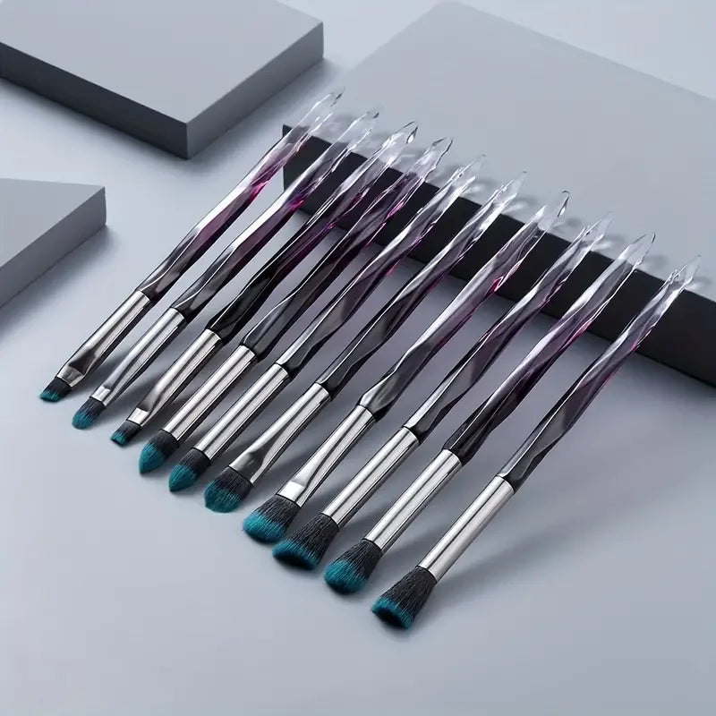 Professional Makeup Brush Set - Eyeshadow, Eyebrow, Lip & Concealer Tools