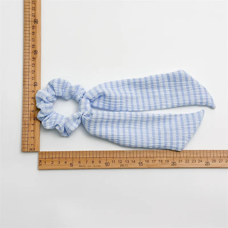 Ladies' Hair Scrunchies Pack - Elegant Ribbon & High Elastic Hair Bands