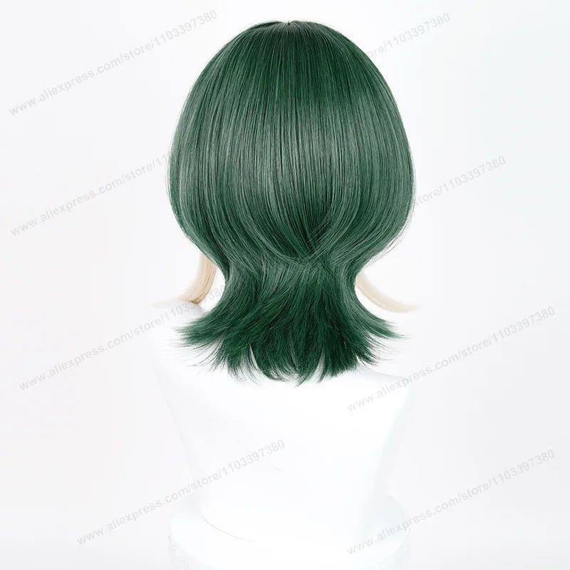 Women’s Cosplay Synthetic Wig 30cm Short Anime Halloween Hair Heat Resistant