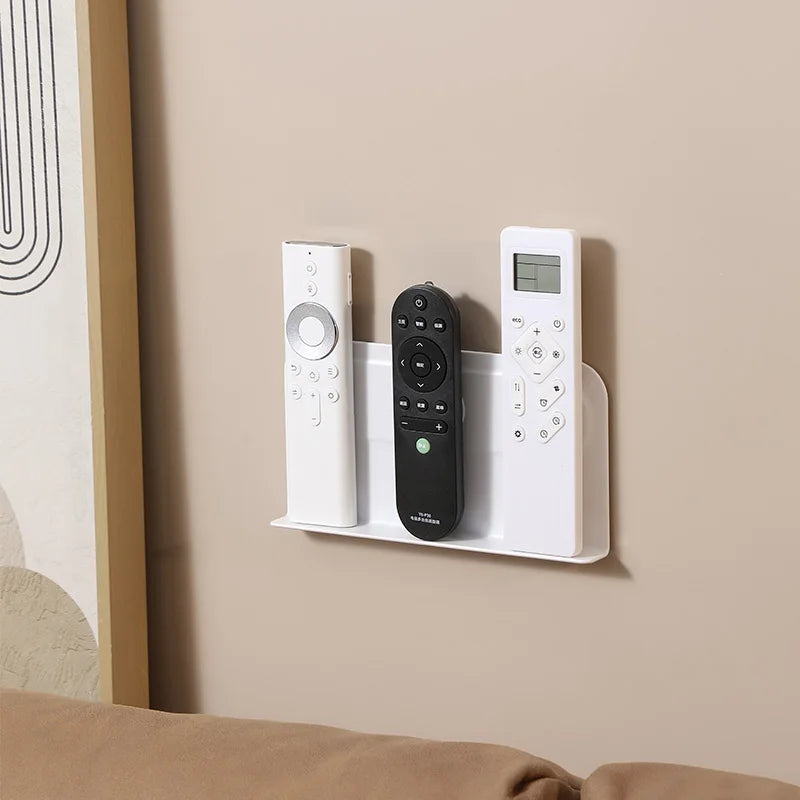 Magnetic Wall-Mounted Remote Control Storage Organizer No Drilling