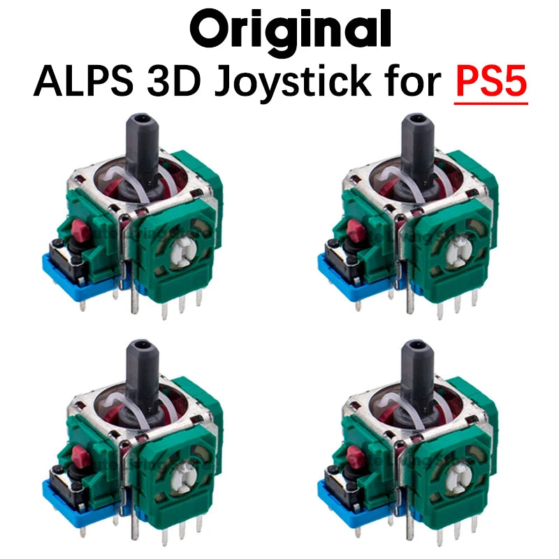 3D Joystick Replacement for PS5 Gamepads - Compatible with Sony Controllers