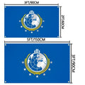 Outdoor Garden Flag - Helldivers Super Earth Banner 3x5ft & 2x3ft Polyester