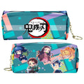 Cartoon Anime Coin Purse & Pencil Case for Stationery and Coins - Nezuko Mitsuri Butterfly Ninja