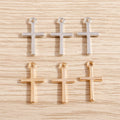 Jewelry Cross Pendants 80pcs Alloy Charms for Handmade Necklaces & Bracelets