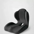 Ergonomic Memory Foam Office Chair Seat Cushion with Lumbar Support - Stress Relief & Comfort