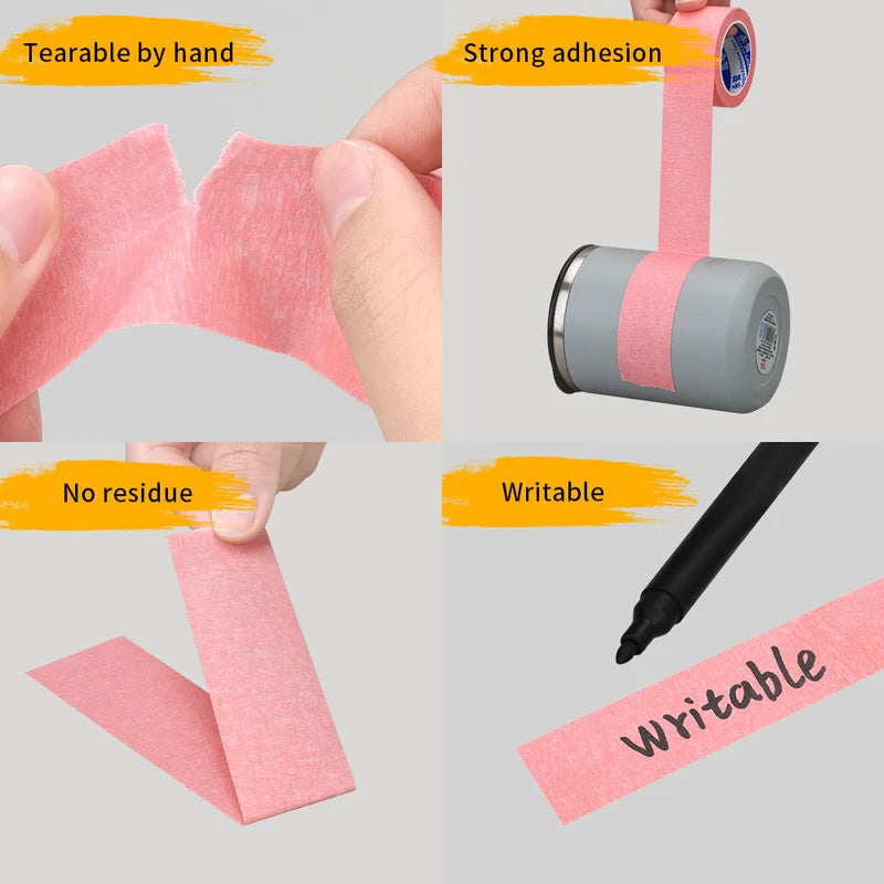 Multi-Surface Masking Tape - Easy Removal Painter's Tape with Medium Adhesive