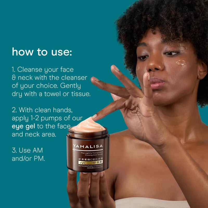 Anti-Aging Face Cream with Astaxanthin, Vitamin C & Retinol - 100g