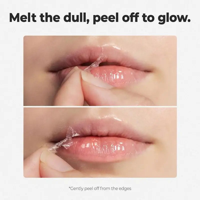 3-in-1 Lip Mask Hydrating Peeling & Nourishing Moisturizer - Cooling & Soothing
