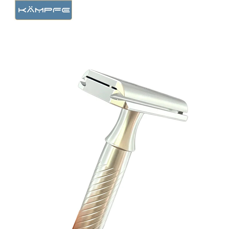 Traditional CNC Aluminum Safety Safety Razor - Double Edge Manual Shaver for Close Shave