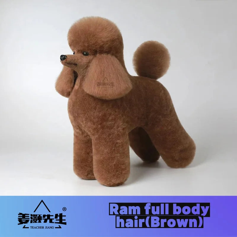 Pet Dummy Fake Hair for Dog Modeling Practice - Whole Body Costume Wig
