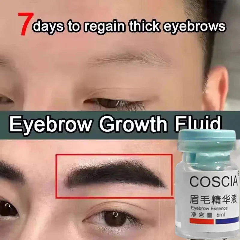 Eyebrow & Eyelash Growth Serum for Men & Women - Fuller Thicker Brows & Lashes