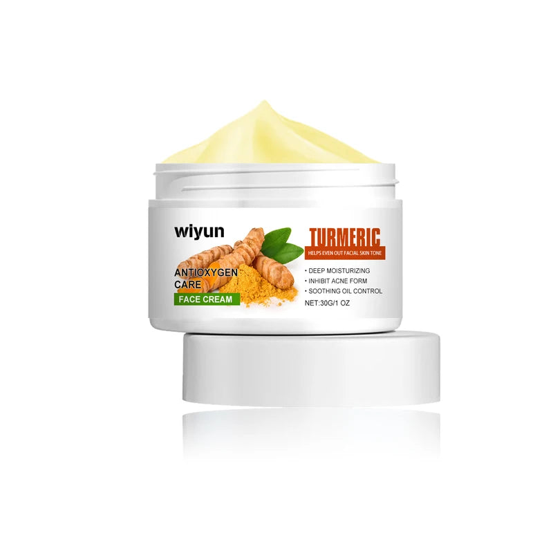 Turmeric Face Cream for Acne Dark Spots Brightening & Pore Care 30g