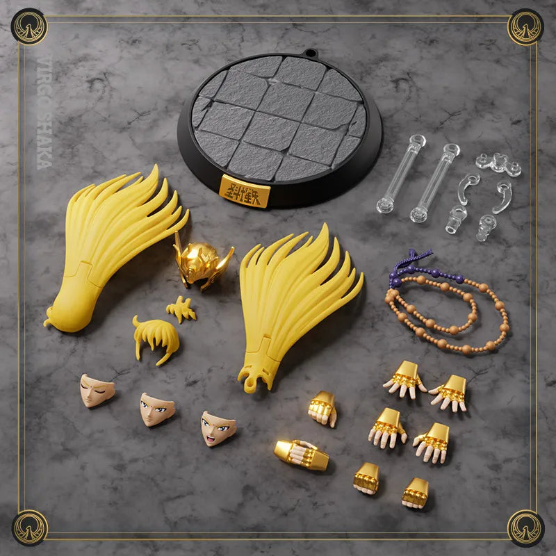 Saint Seiya Action Figure Kit - Collectible PVC Toy with Multiple Colors