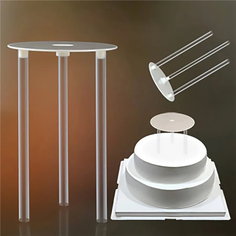 Multi-Layer Cake Support Frame - Adjustable Dessert Stand for Cake Decorating