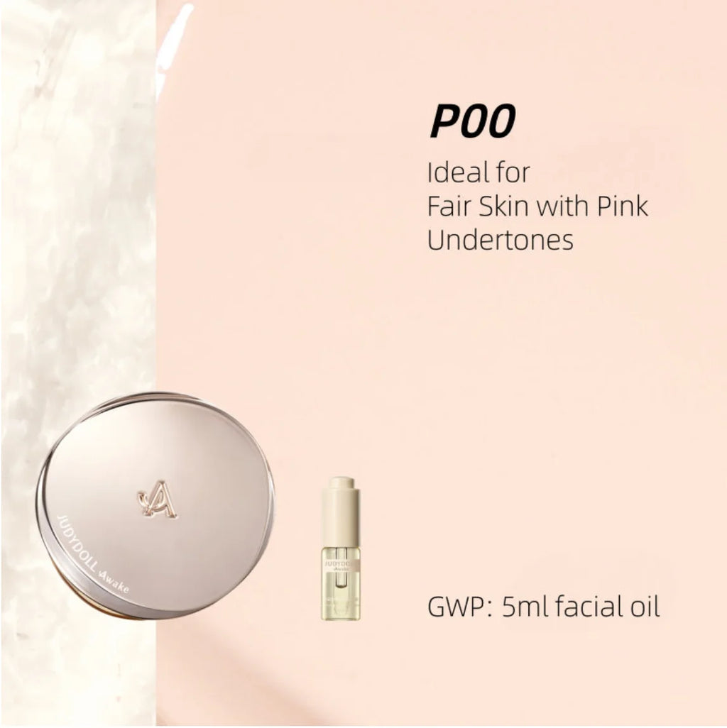 UV Defense Cushion Foundation SPF50 with Facial Oil - Air Cushion Makeup