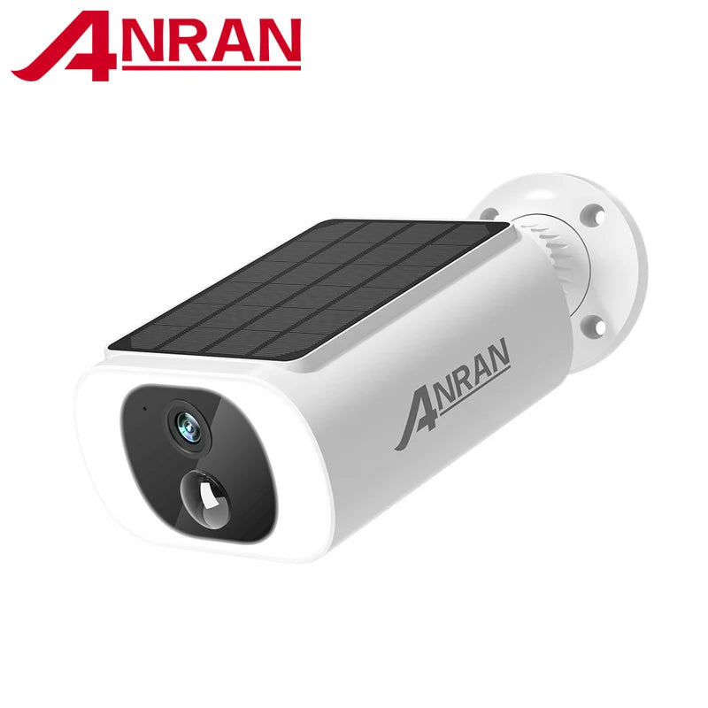 Wireless 2K Solar Security Camera with Night Vision and Motion Detection