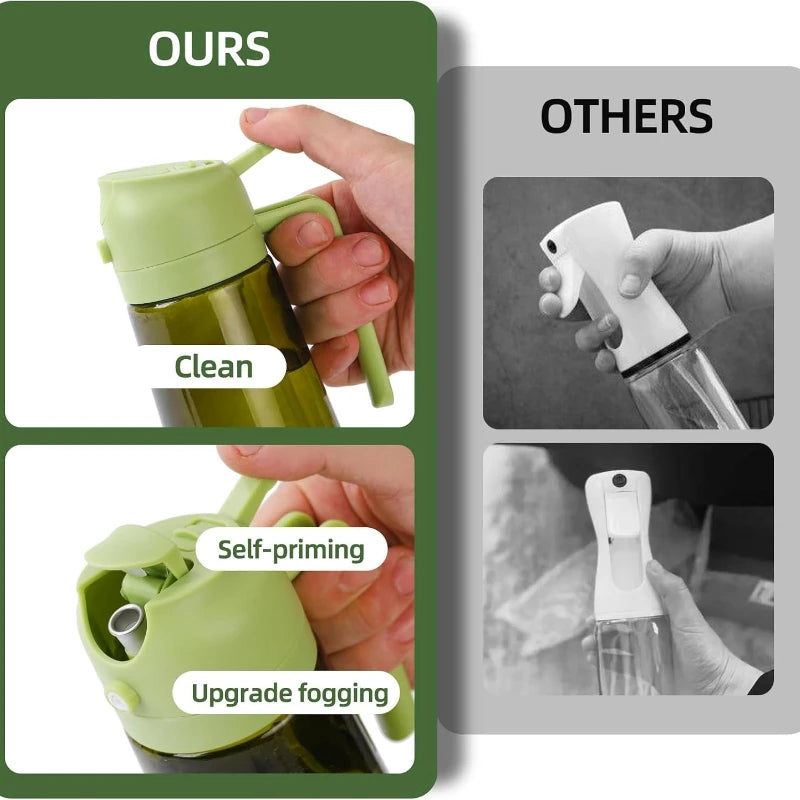Oil Spray Bottle for Cooking Household Kitchen Spray Olive Oil Dispenser