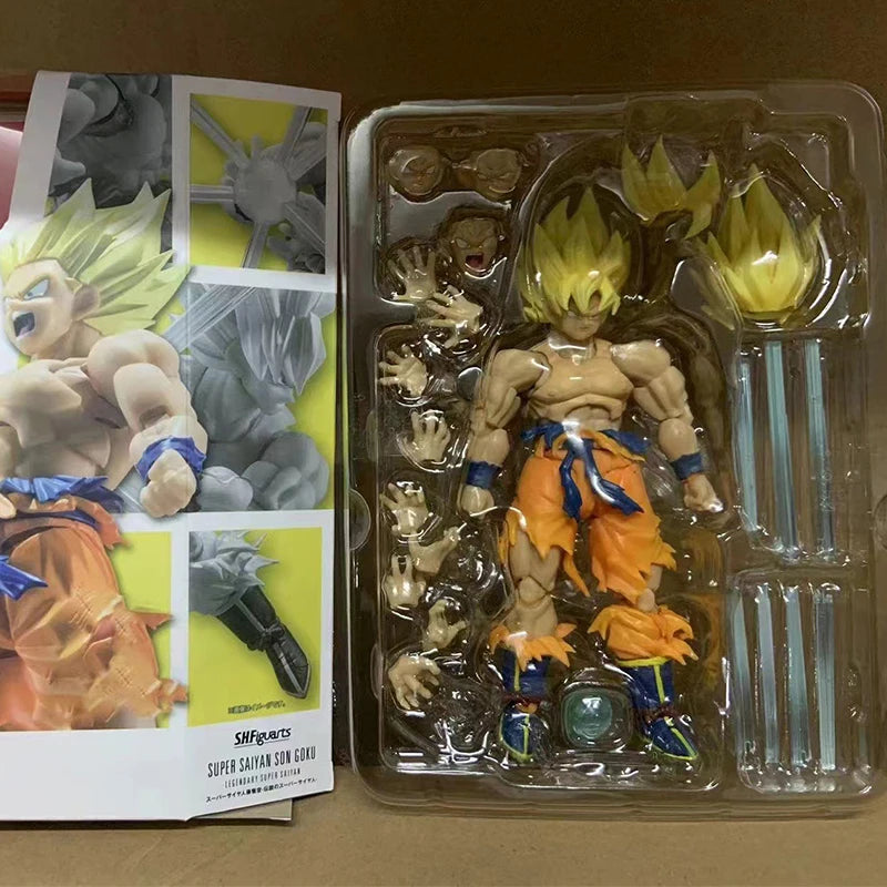 Dragon Ball Super Saiyan Action Figure Set - 17cm Collectible Model Ornaments