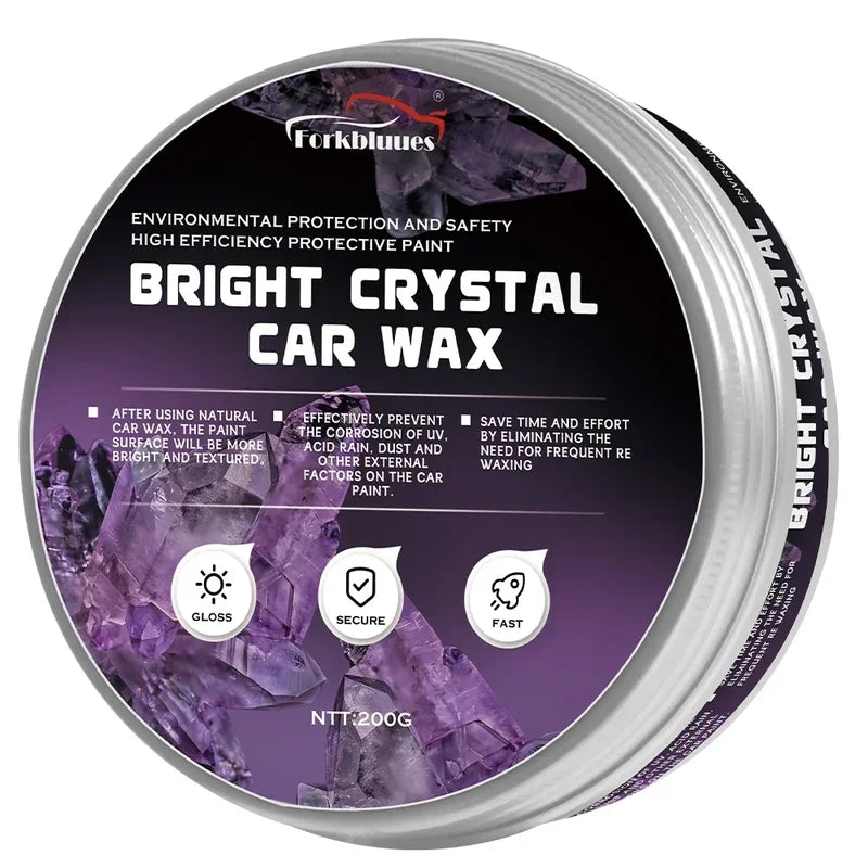 Car Crystal Plating Wax Set Nano Ceramic Coating Scratch Remover Polishing Paste