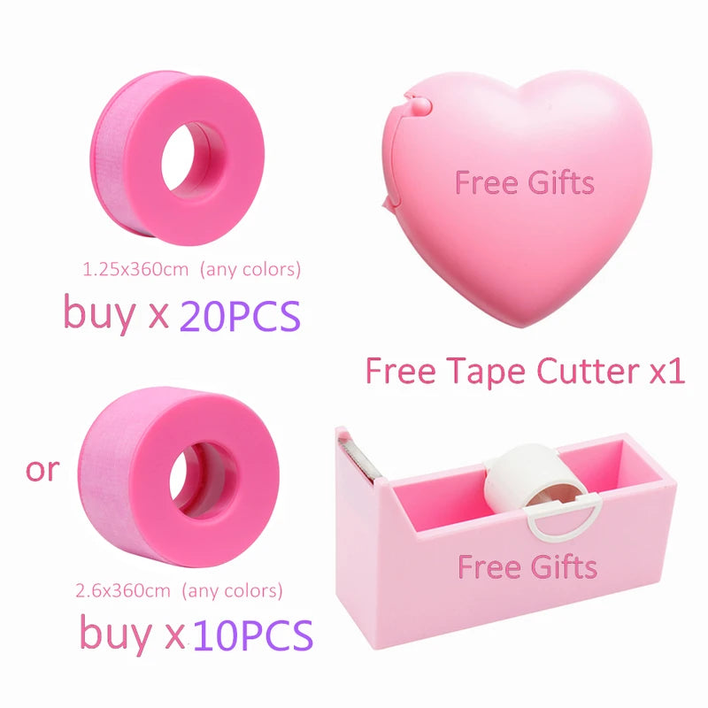 Breathable Silicone Gel Tape for Sensitive Skin - Multi-Use Eye Pads & Makeup Patches