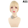 Synthetic Hair Piece with Clip-On Bangs for Women, Fluffy & Natural-Looking Styling Accessories