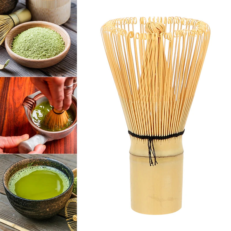 Japanese Bamboo Chasen Matcha Tea Whisk for Traditional Tea Ceremony