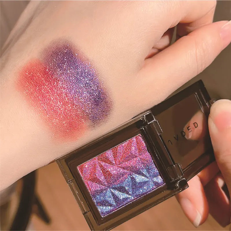 Glitter Eyeshadow Palette with Metallic & Sparkling Shades - Long Lasting Makeup