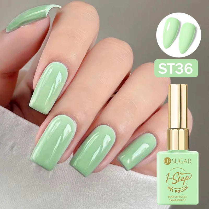 15ml Gel Nail Polish Set - Semi-Permanent UV & LED Soak Off for DIY Manicure