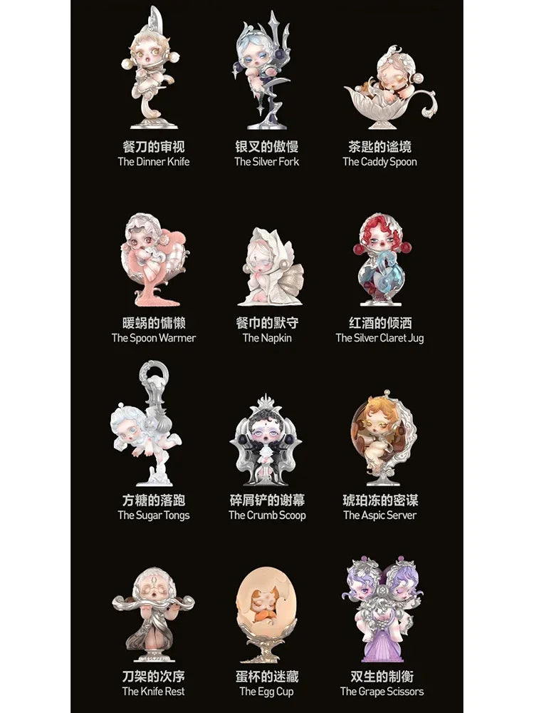 POP MART Skullpanda Series Blind Box Action Figure Toy - Kawaii Anime Surprise