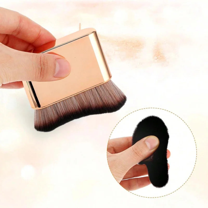 Self Tan Brush for Body & Legs - Soft Makeup Tanning Tool Rose Gold
