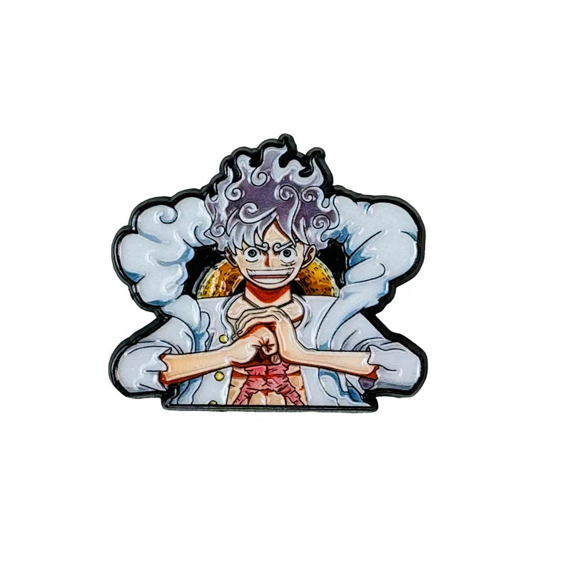 Anime One Piece Brooch Enamel Pin for Clothes & Backpacks - Cute Badge
