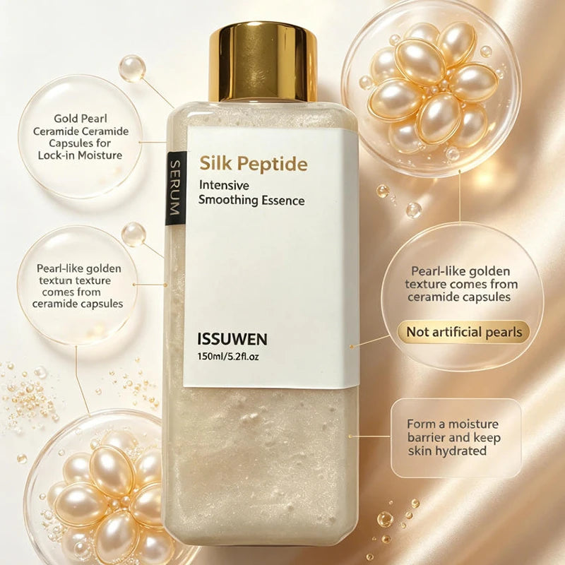 Hydrating Facial Toner with Silk Peptides and EGF - 150ml Moisturizing Skin Care Water