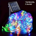 LED Solar String Lights Waterproof Rope Lamp for Outdoor Holiday Decor