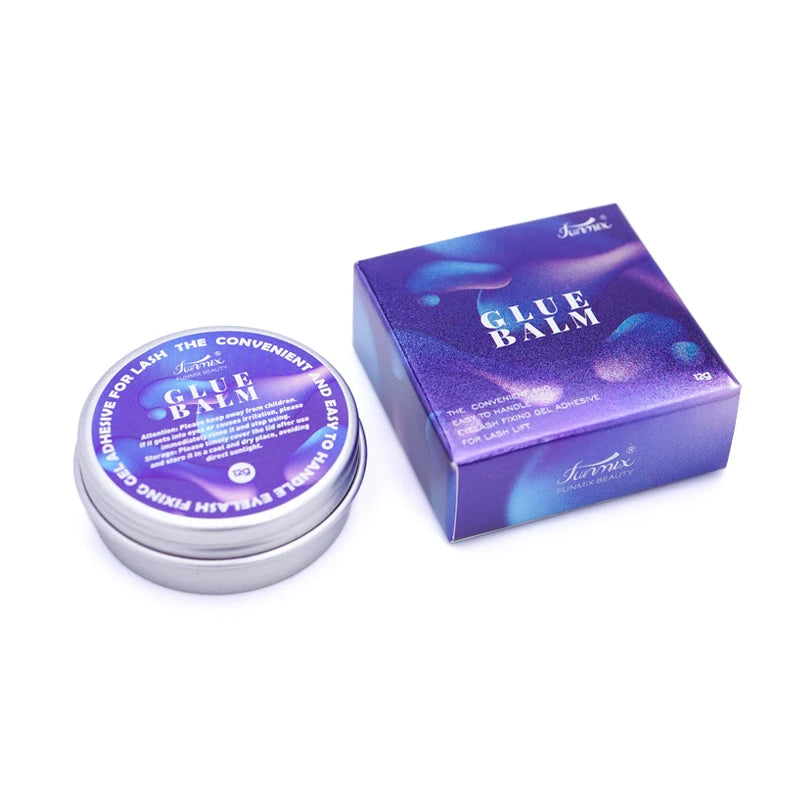Waterproof Lash Lift Glue Balm 12g Fast Fixing Eyelash & Eyebrow Adhesive