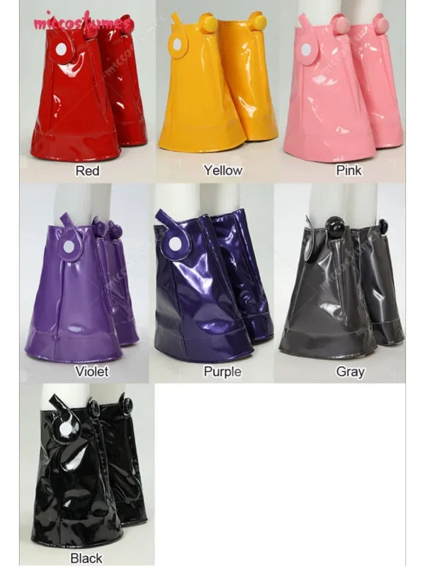 Women's Egghead Cosplay Leg Warmers Multi-Color Costume Accessory