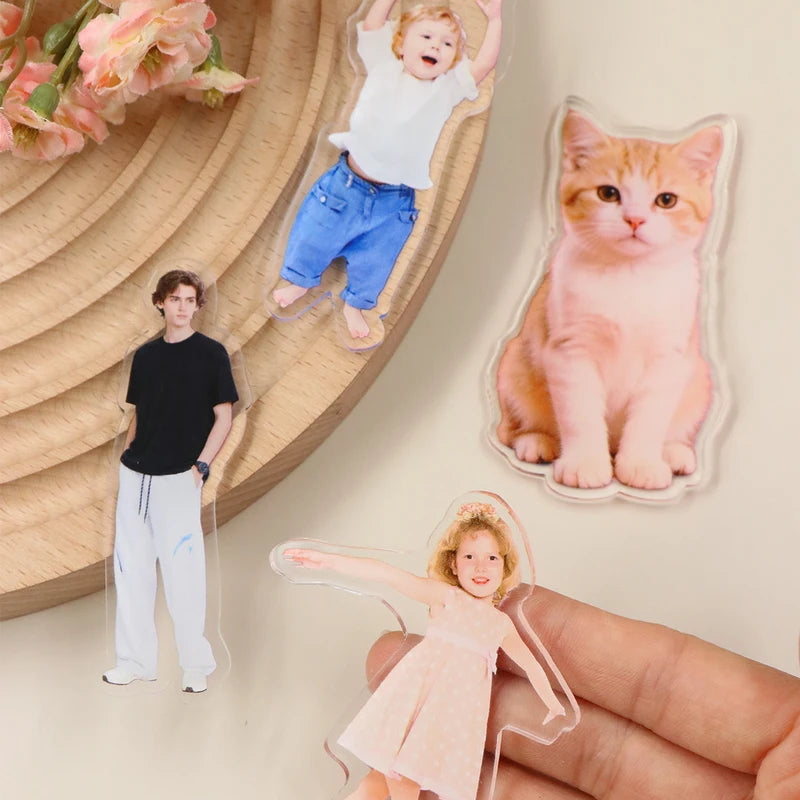 Personalized Photo Fridge Magnets - Custom Strong Magnetic Decor