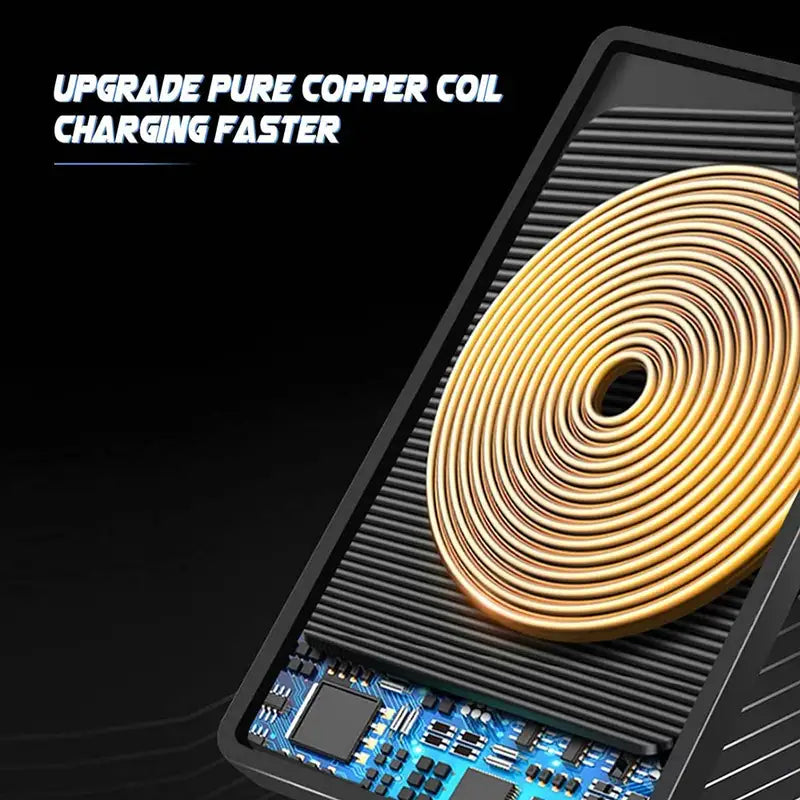 Wireless Car Charger Silicone Pad for iPhone and Samsung - Fast Charging Station