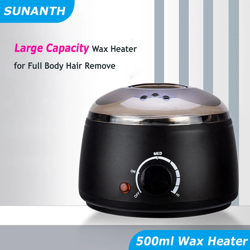 Wax Machine for Hair Removal 200ml/500ml Paraffin Heater Waxing Pot Epilator Warmer