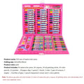 Children's Art & Drawing Set - 86/150/208 Pieces Sketch Doodle Craft Kit with Portable Case
