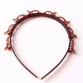 Woven Hairband with Clips for Bangs - Multi-Layer Hollow Braided Head Accessory