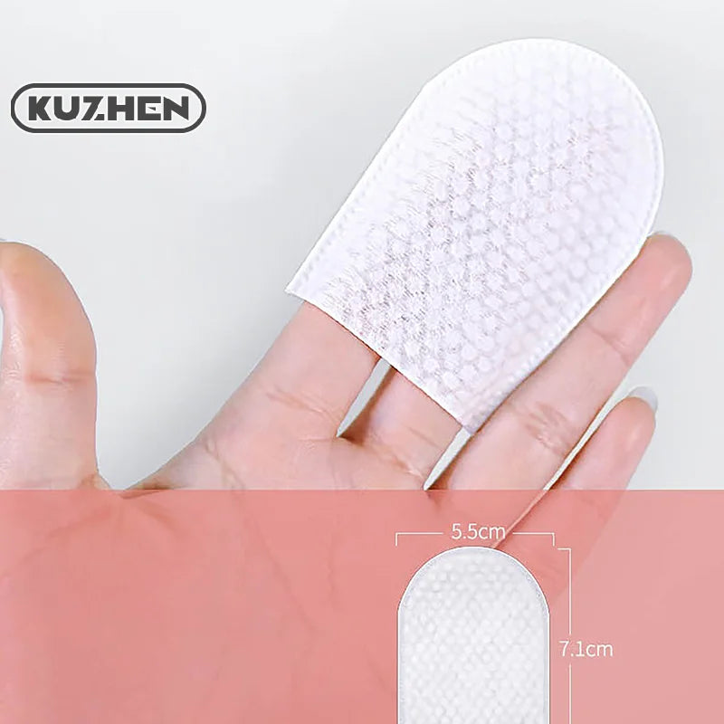 120 Pcs U-Shaped Cotton Pads for Face Makeup Removal & Skin Care