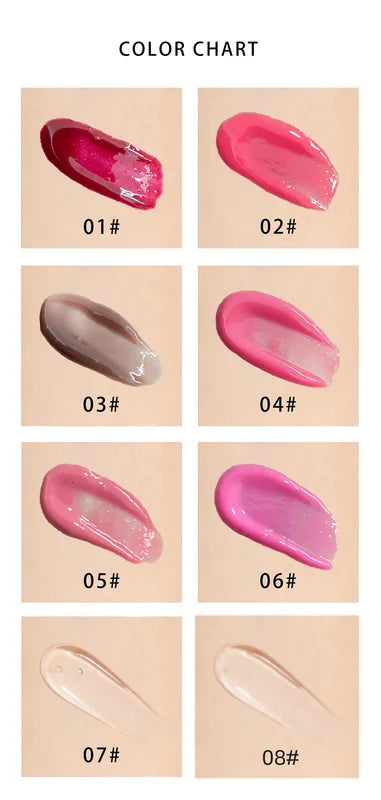 Vegan Lip Oil with Peptides & Botanical Oils - Custom Logo Lip Gloss & Plumping Serum