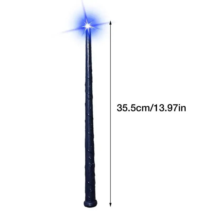 Children's Wizard Wand Toy with Light and Sound Halloween Costume Accessory