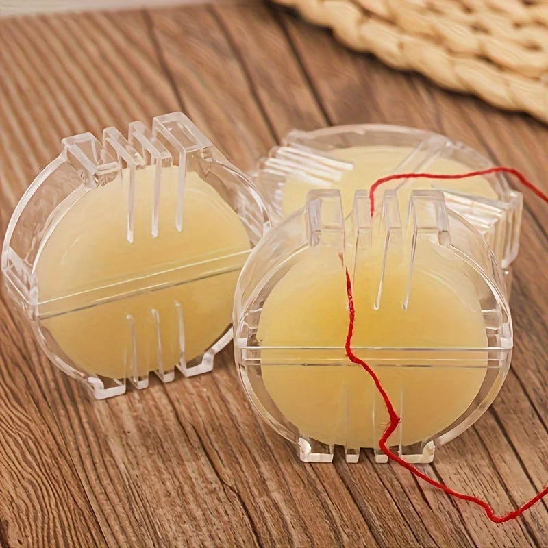 Beeswax Thread Conditioner for Embroidery Sewing Water-Soluble Wax for Cross Stitch