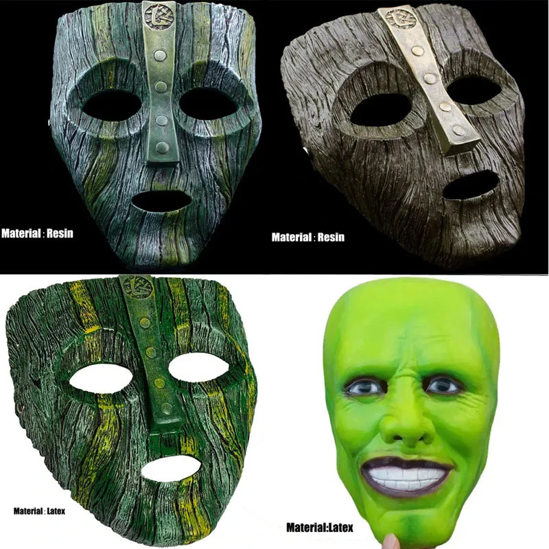 Halloween Loki Mask Cosplay Costume Mask Masquerade Party Prop